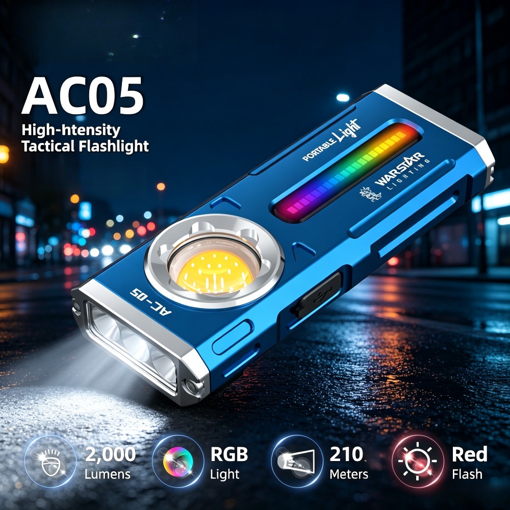 AC05 Portable Flashlight High  - огляд і ціна Fishing Light