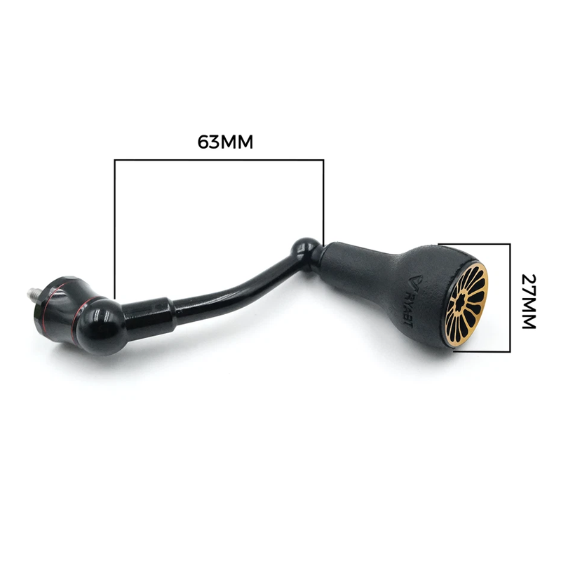 63mm Spinning Handle with TPE  - огляд і ціна Daiwa Reel Fuego