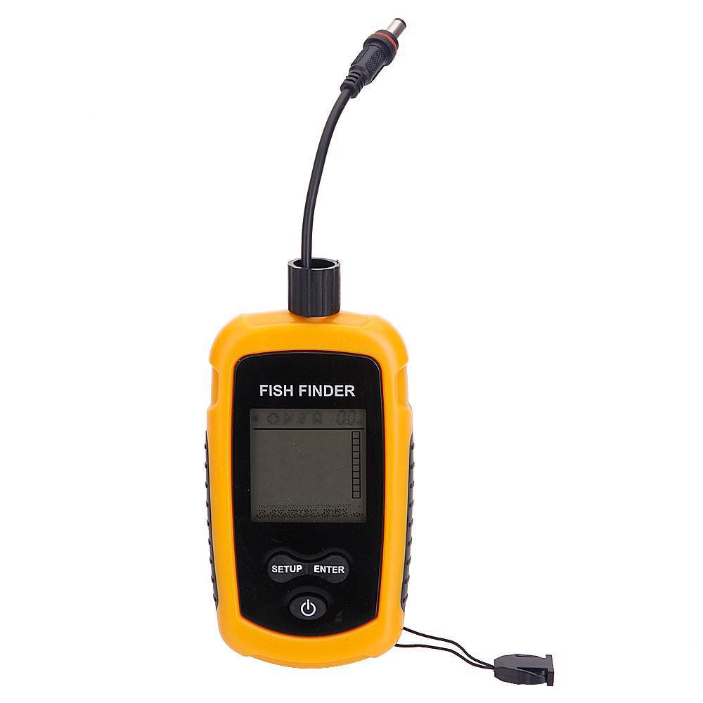 Alarm 100M Portable Sonar Fish - огляд і ціна Fish Finder Portable