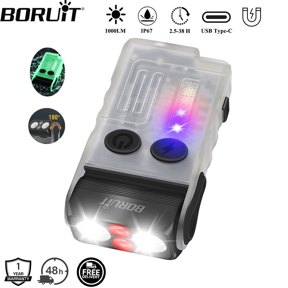 BORUiT V20 Buzzer EDC LED Keyc - огляд і ціна Fishing Light