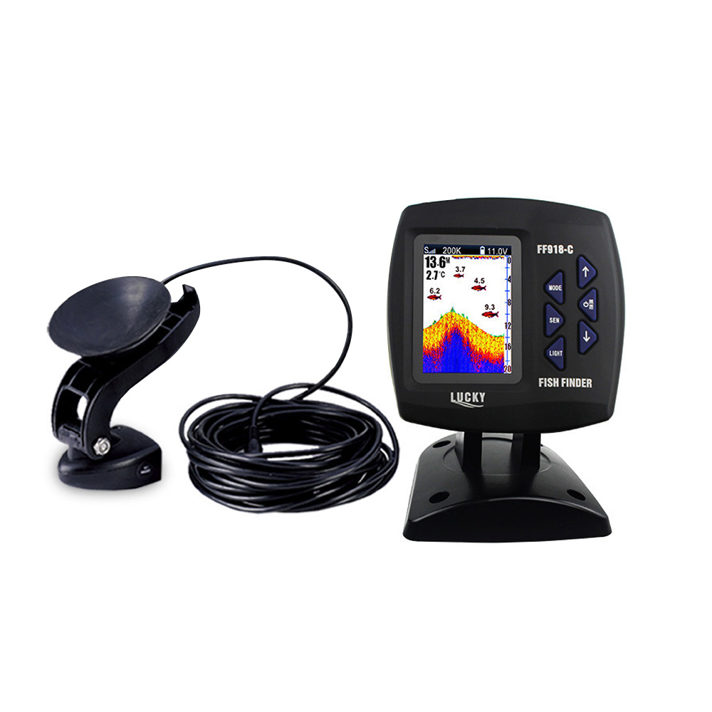 FF918-C100DS Color Screen Wire - огляд і ціна Fish Finder Gps