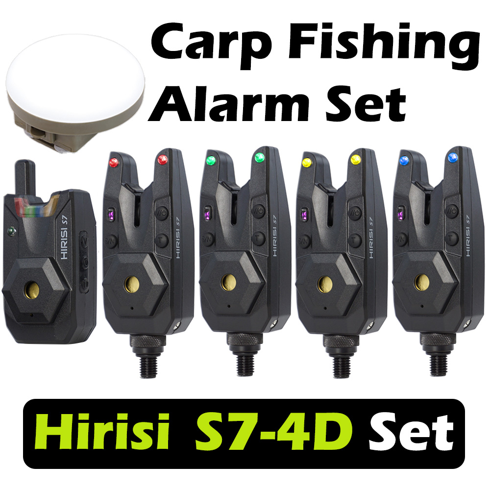 Hirisi S7-4D Wireless Carp Fis - огляд і ціна Bite Indicator